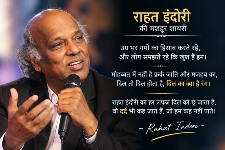 rahat indori shayari in hindi