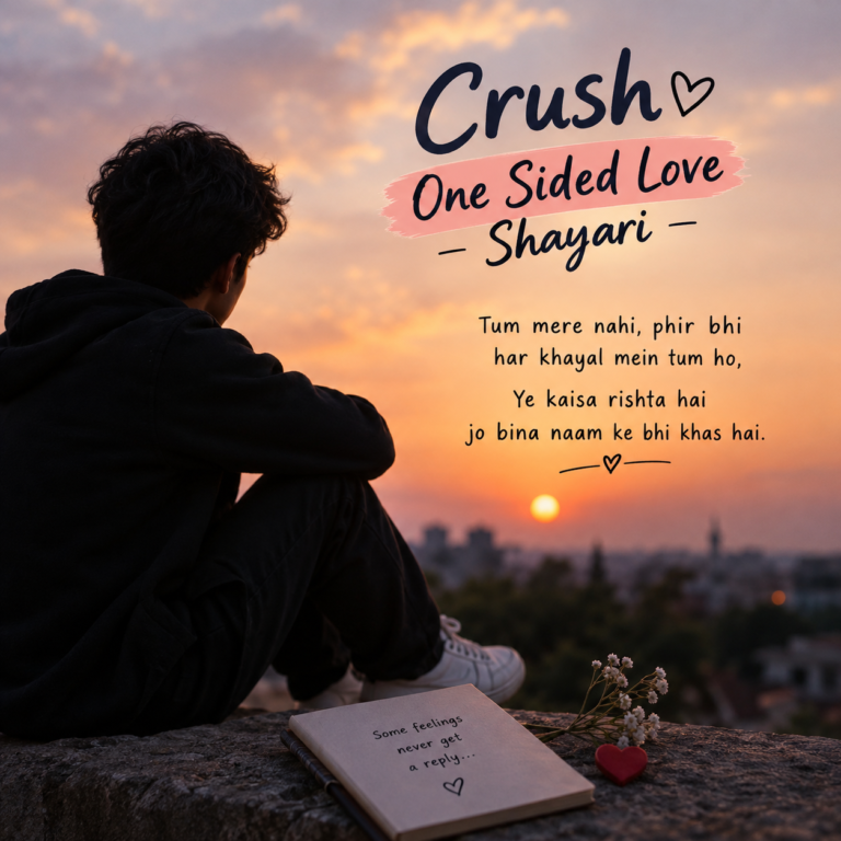 crush one sided love shayari